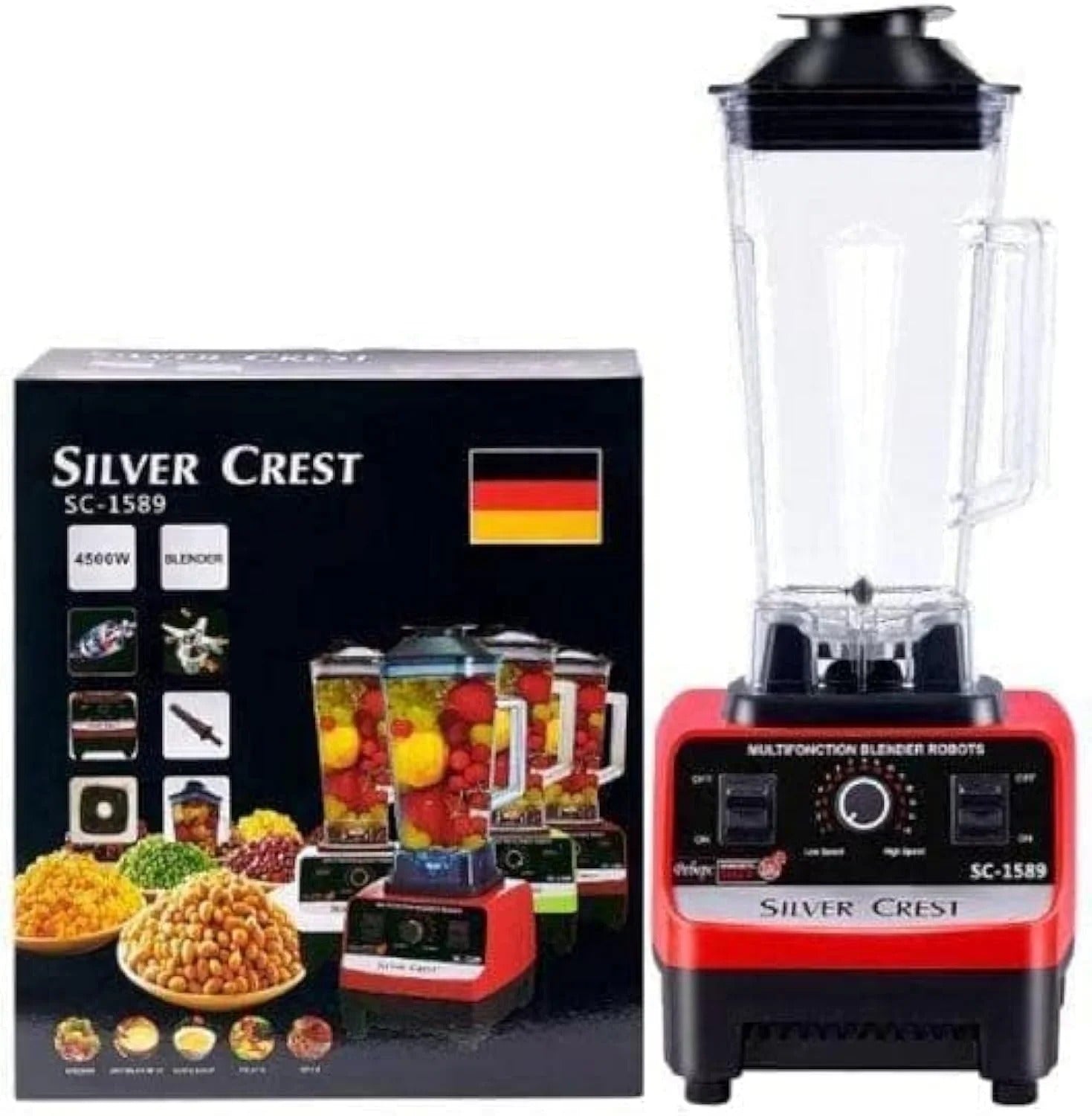 Silver Crest Original German 2-in-1 Blender & Grinder